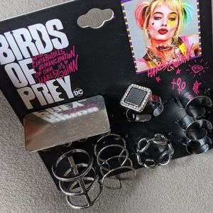 Harley Quinn BOP Cosplay Rings